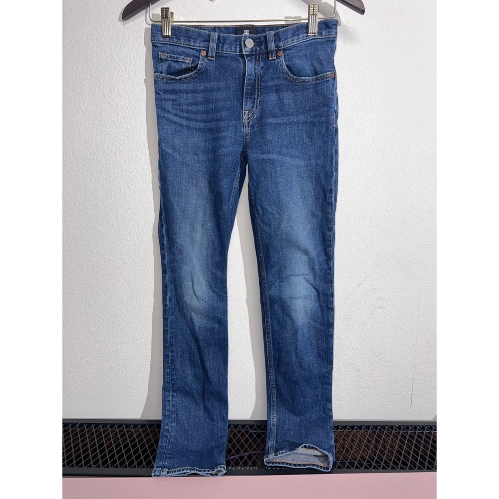 EUC DC‎ Slim Boys Jeans Size 10 Skinny Denim School Skater Faded